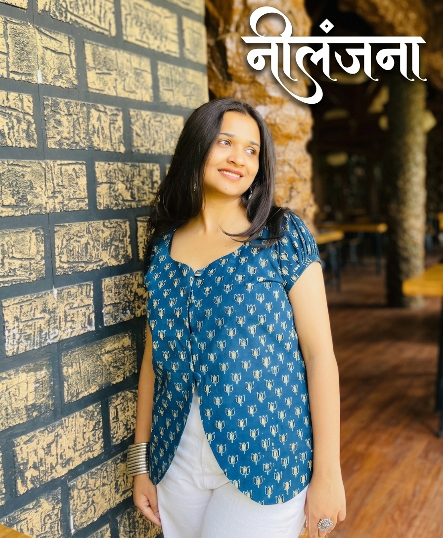 Neelanjana Hand Block Print Kurti