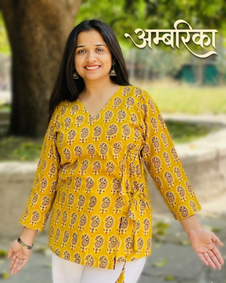 Ambarika Hand Block Print Kurti